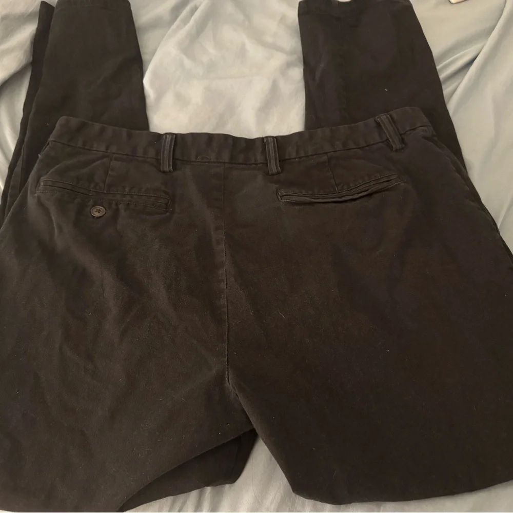 Men’s Old Navy Black Khakis. Zip Up. Pockets. 36 x 32